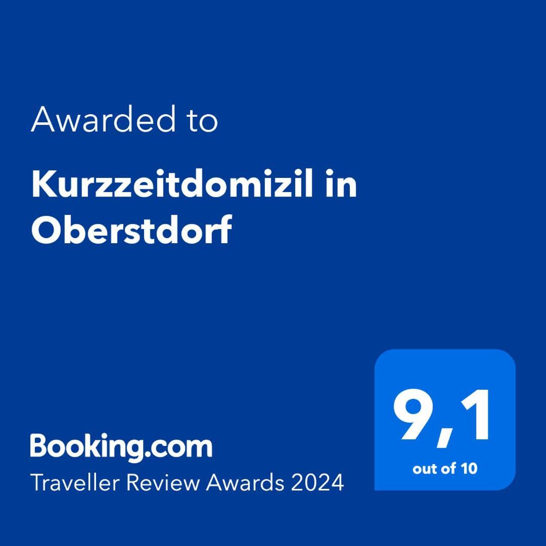 Apartamento Kurzzeitdomizil In Oberstdorf Exterior foto